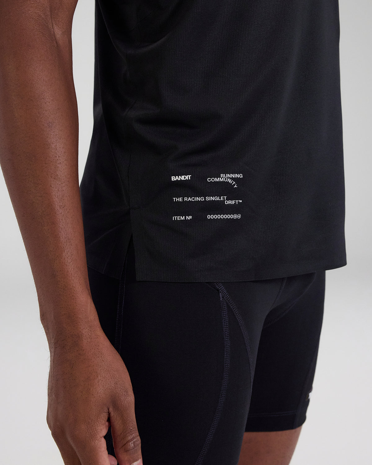 Drift™ Graphene Racing Singlet - Black