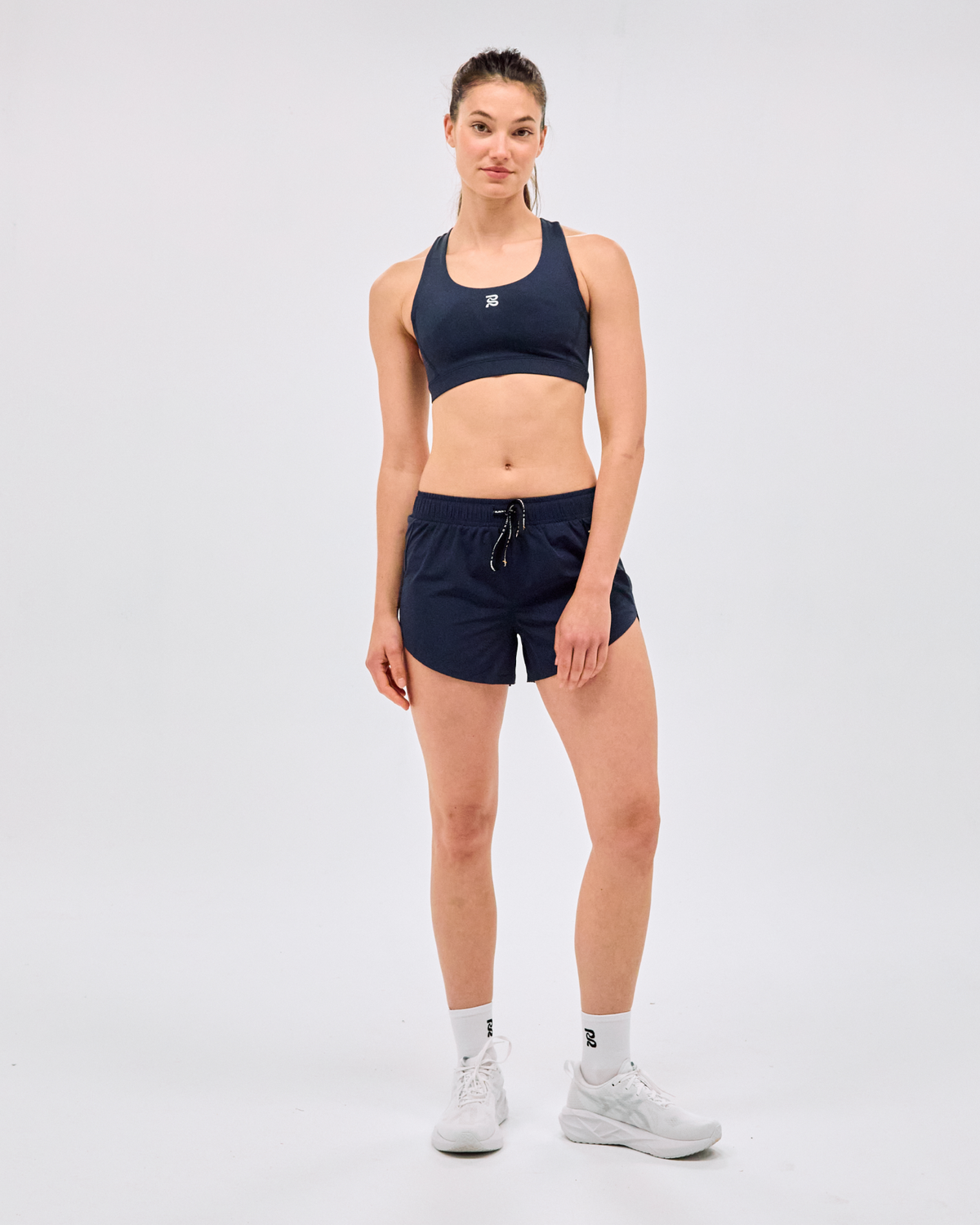 Women's Stamina™ Scoop Neck Run Bra - NY Navy