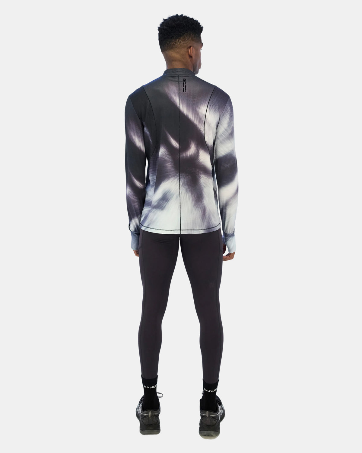 Men's AuraGrid™ Mockneck Long Sleeve - Haze Multi