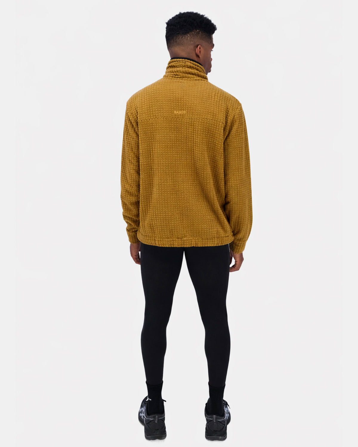Men's MacroSoft Grid™ Funnelneck - Antique Brass