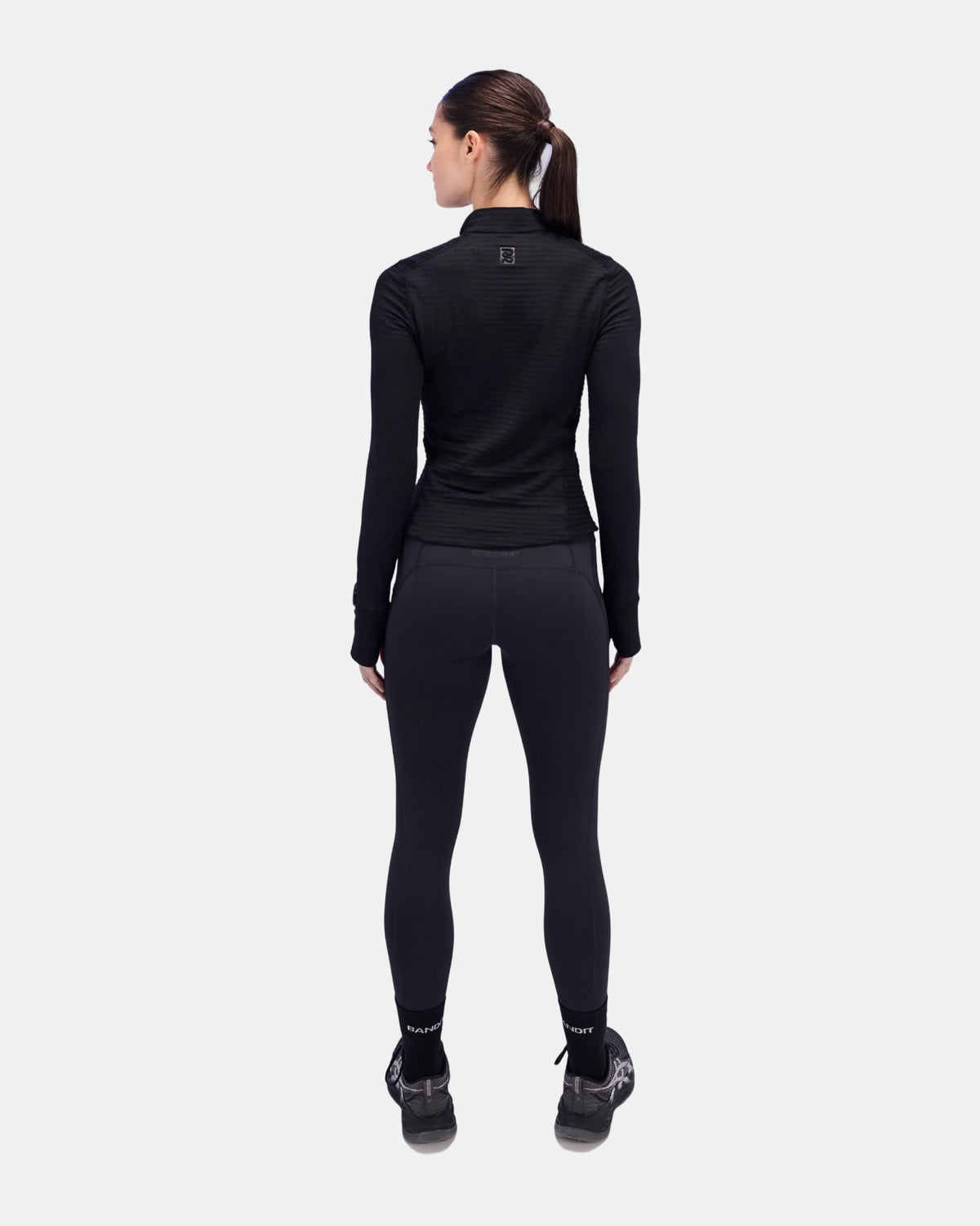 Women's CaldoGrid™ Quarter Zip - Black