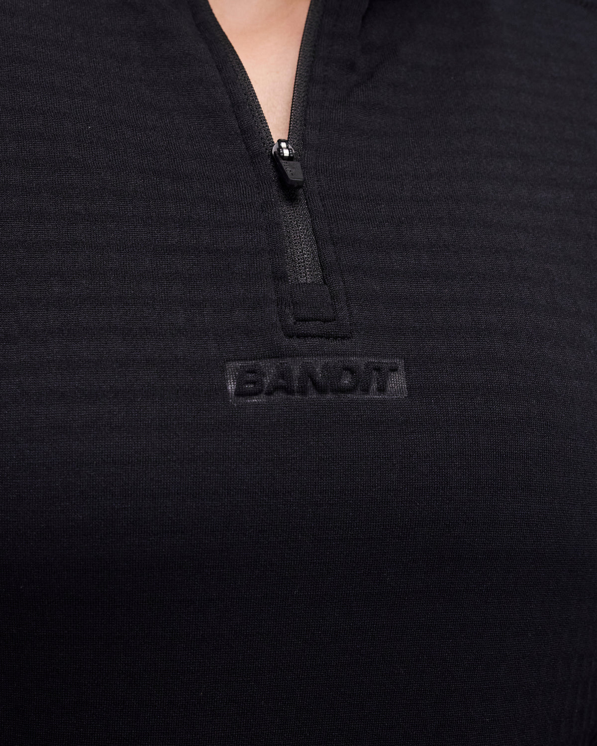 Women's CaldoGrid™ Quarter Zip - Black
