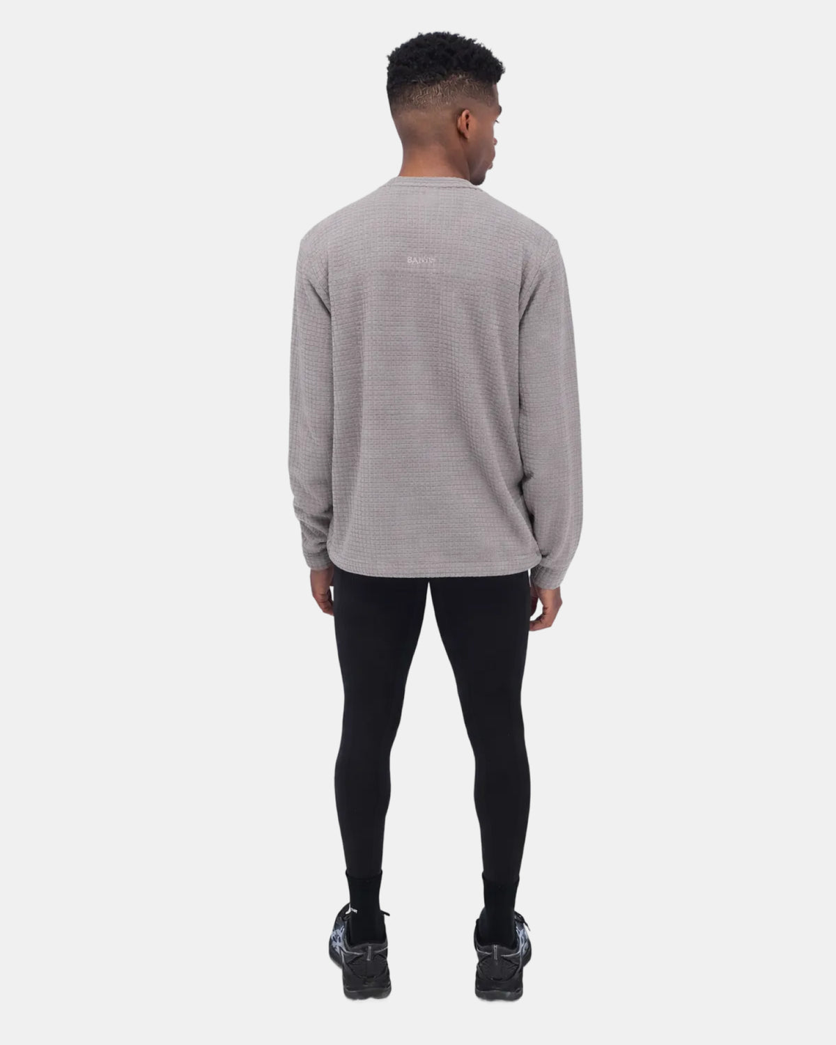 Men's MacroSoft Grid™ Pullover - Zinc