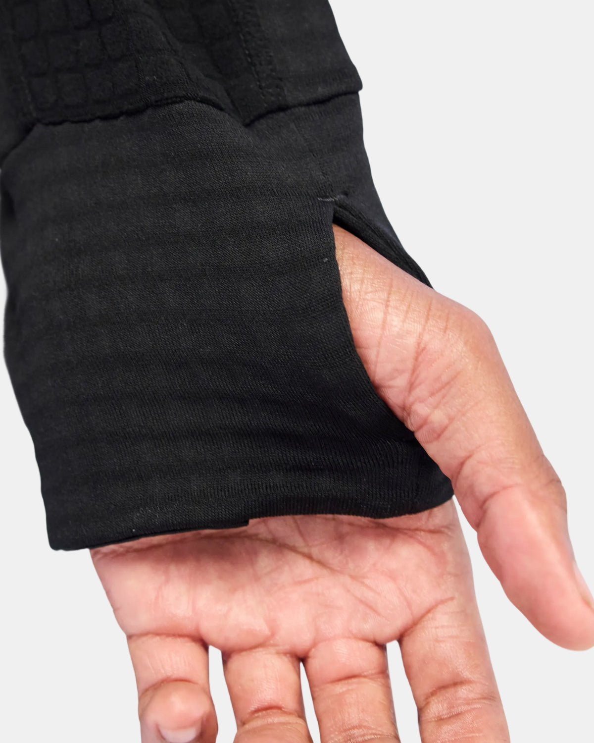 Men's CaldoGrid™ Quarter Zip - Black