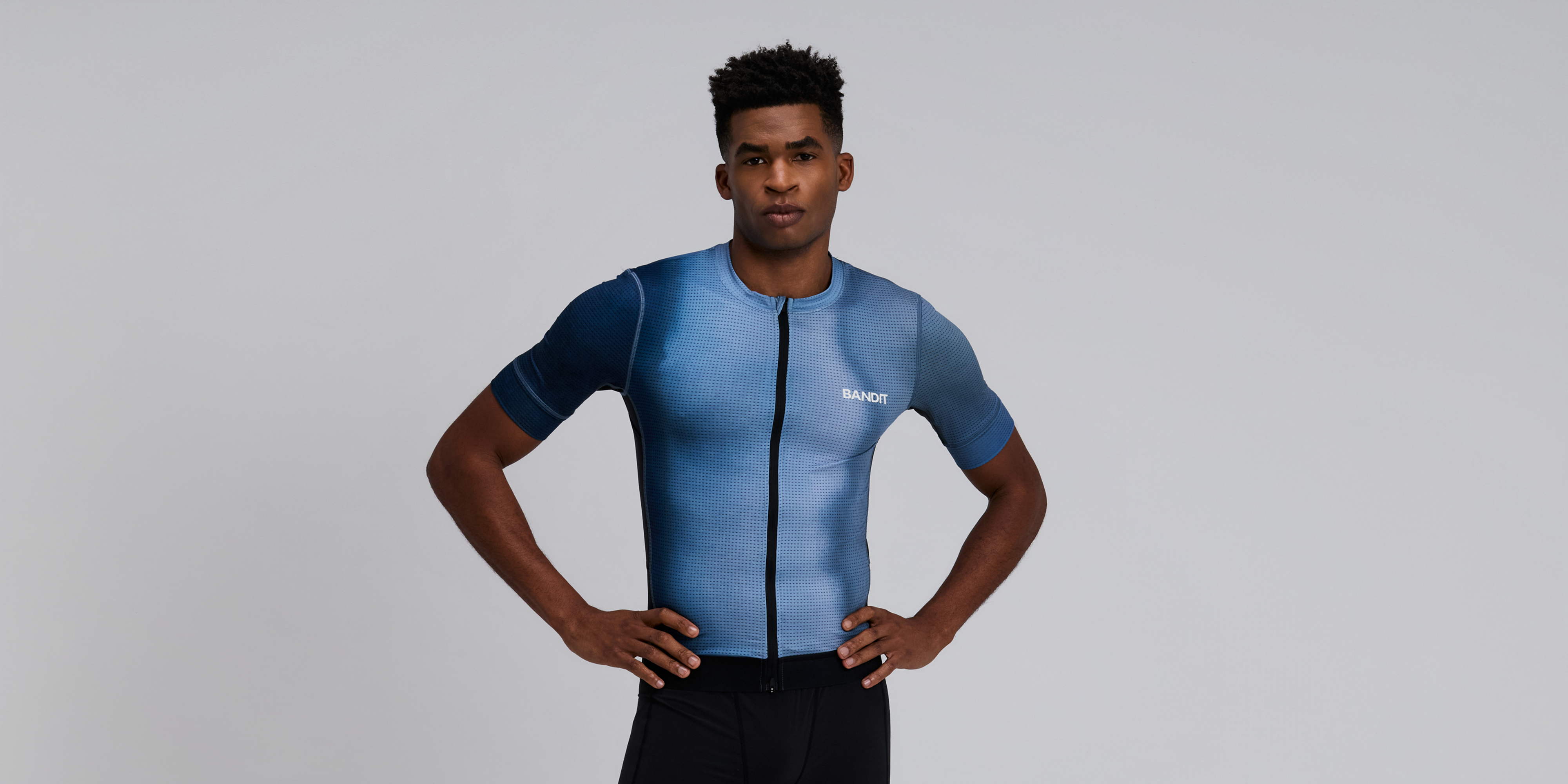 Men's GeoMesh™ Race Top - Tranquil Blue