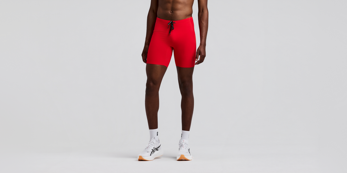 Men's Vanisher™ Quarter Tights - Poppy