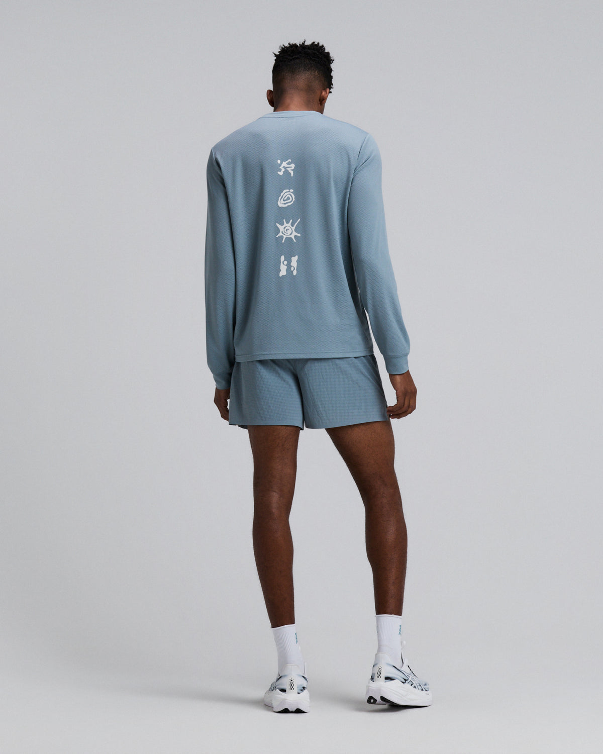 Men's Micromesh™ Long Sleeve - Tranquil Blue