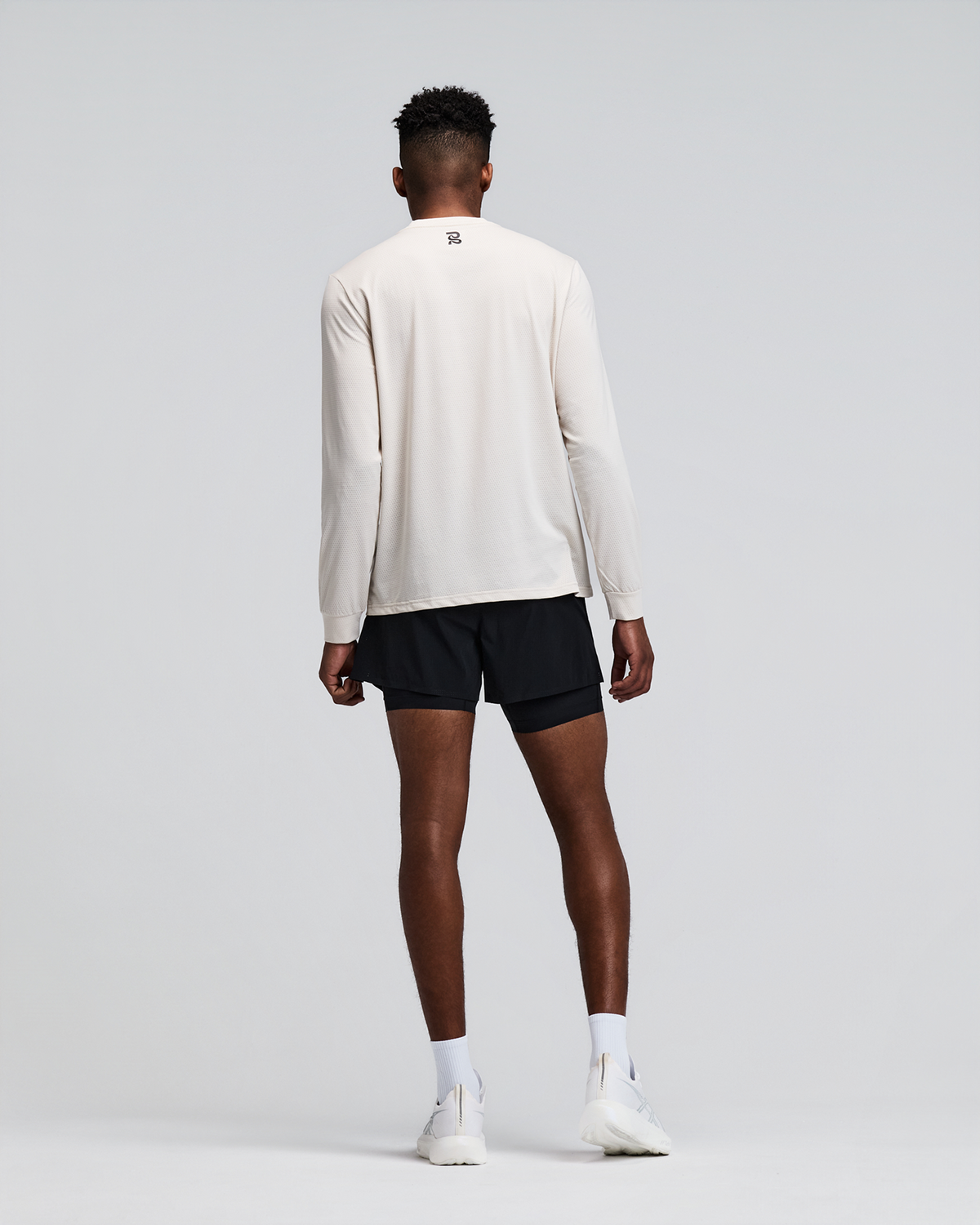 Unisex Micromesh™ Long Sleeve Performance Tee - Champagne