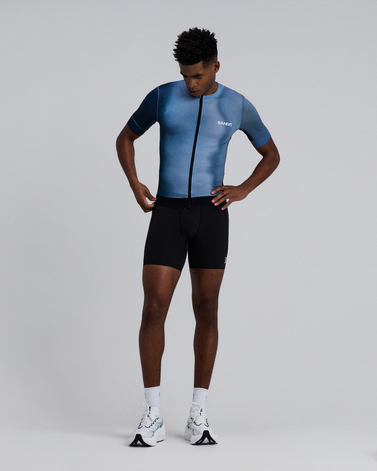 Men's GeoMesh™ Race Top - Tranquil Blue