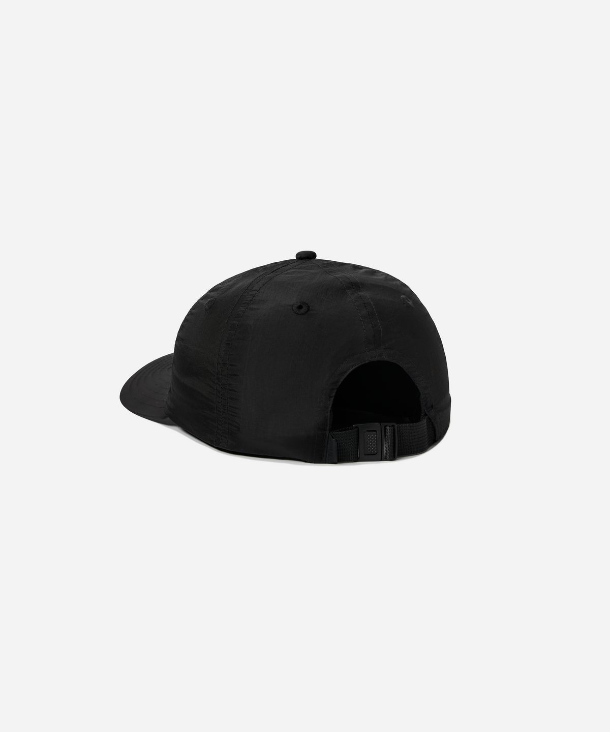 The Unsponsored Project Nylon Dad Hat, Black