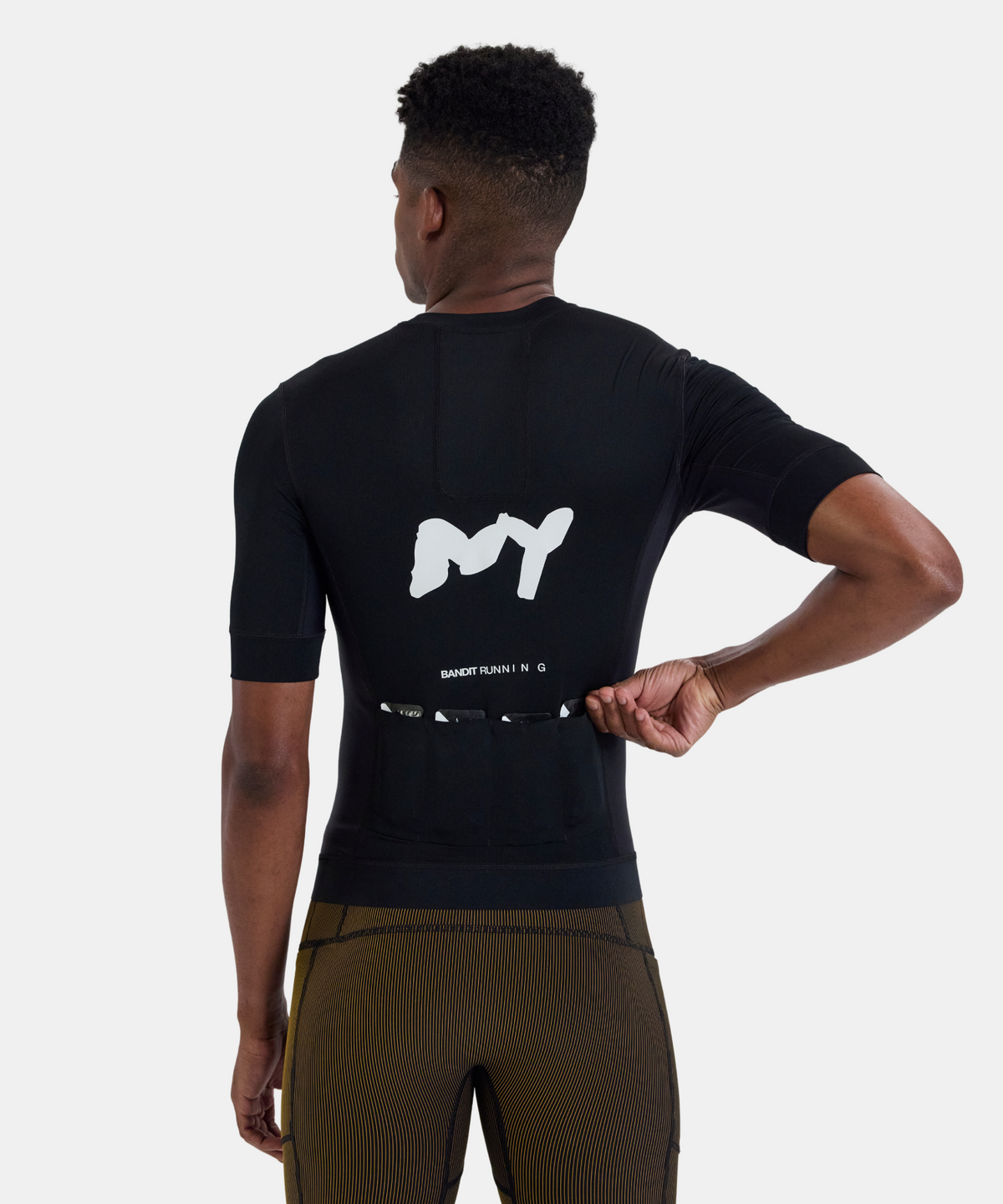 Ares™ Two-Way Zip Performance Tee - Black