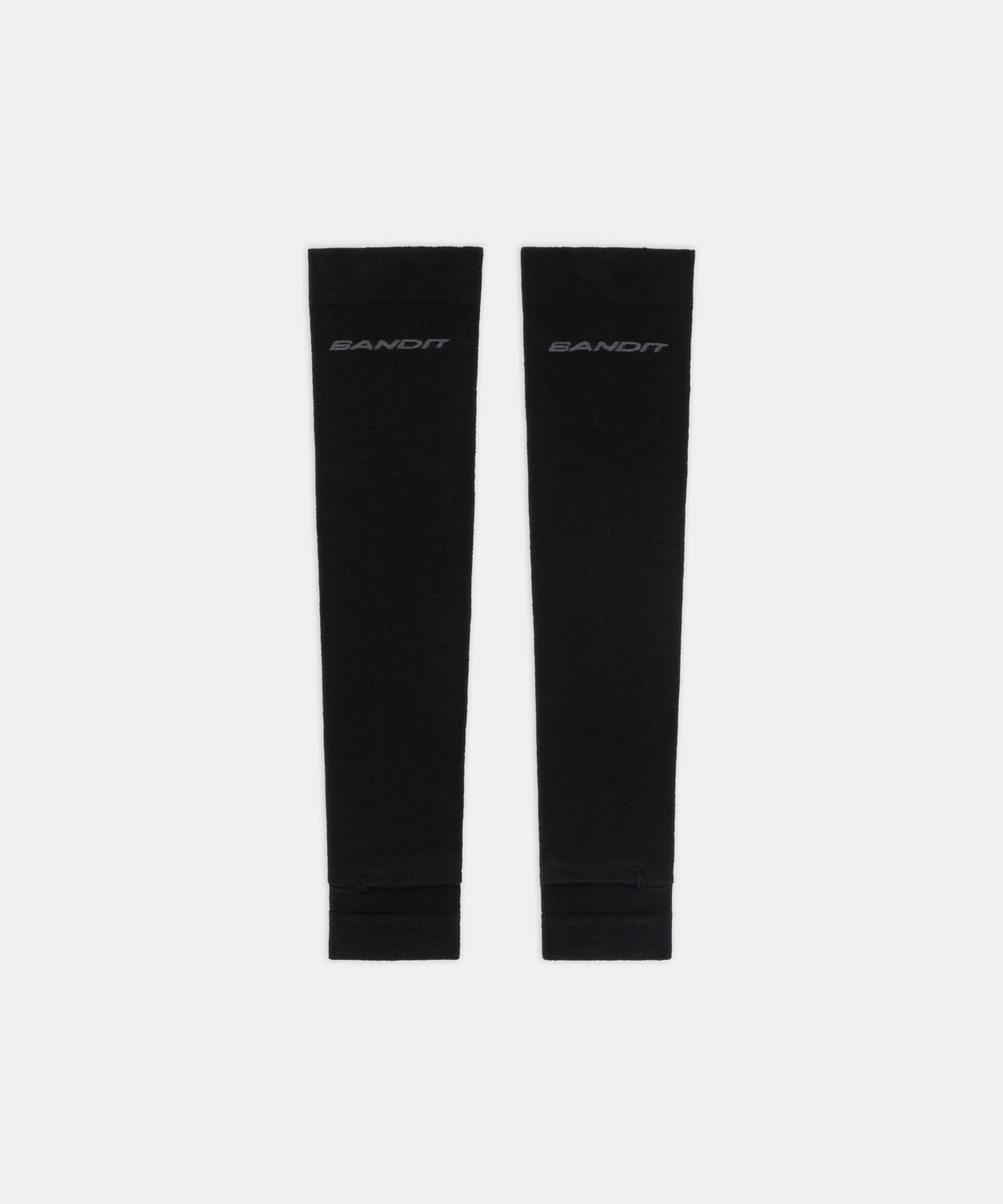 Seamless Merino Compression Sleeves - Black