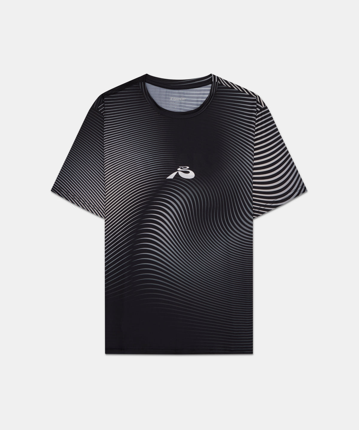 Drift™ Mirage Performance Tee - Black with Chalk Print