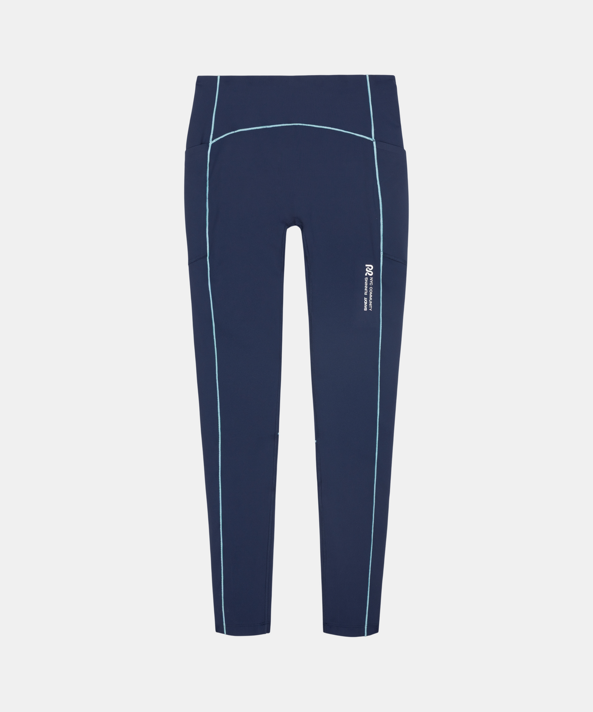 Women's Stamina™ Pop Stitch™ High Waist Leggings - NY Navy / Vintage Blue
