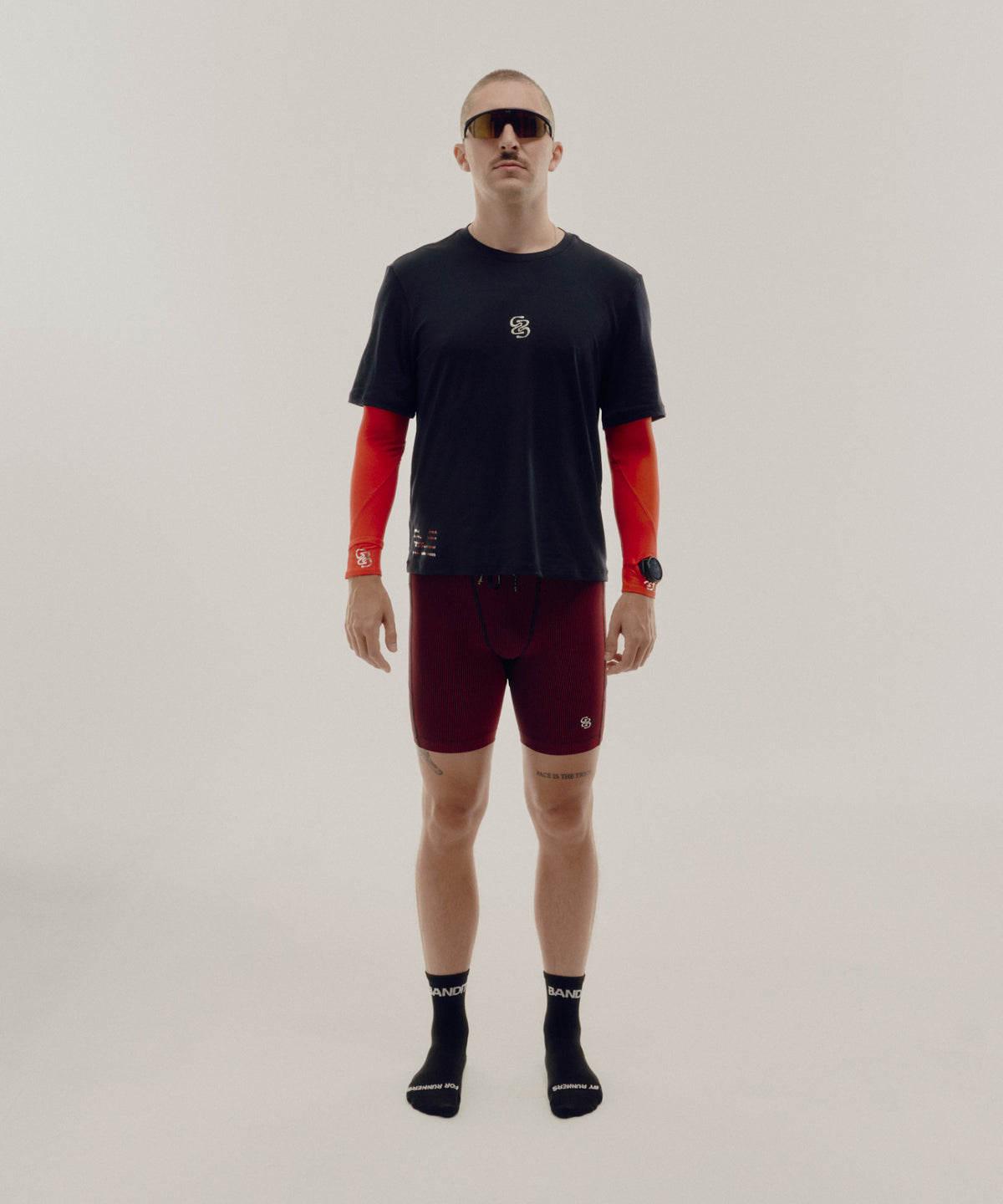 Unisex Cropped Micromesh™ Run Tee - Braves '25