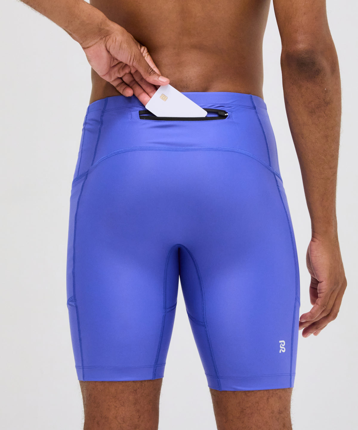 Superbeam™ 7 Pocket Half Tights - Deep Peri Blue