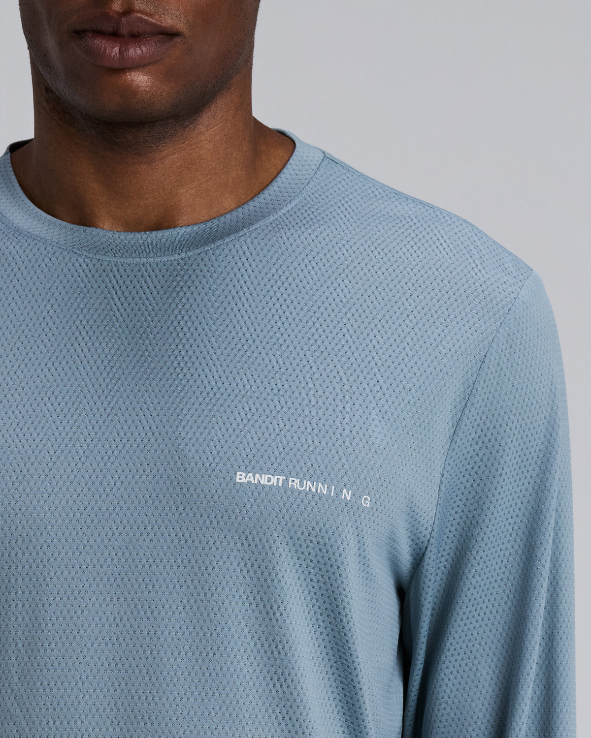 Men's Micromesh™ Long Sleeve - Tranquil Blue