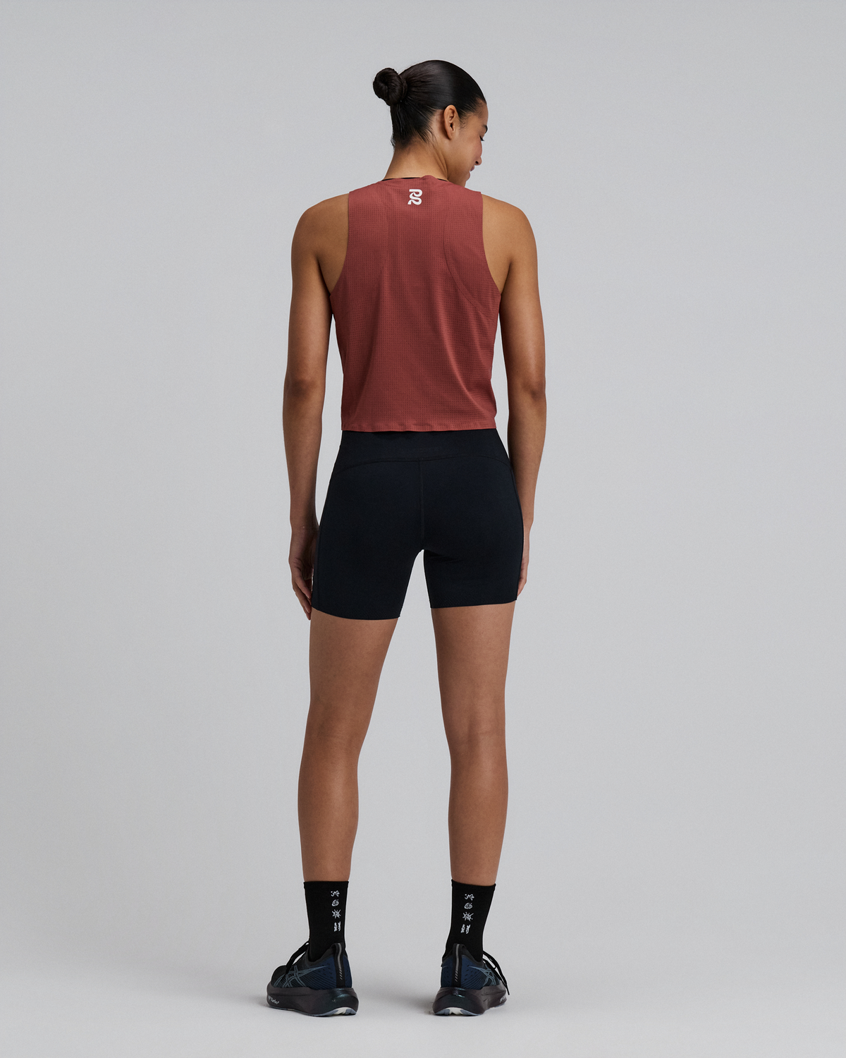 Women's GeoMesh™ Race Singlet - Mahogany