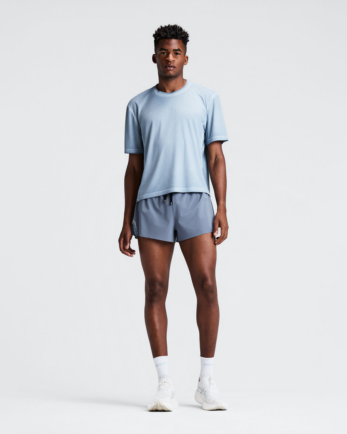 Men's RipSpeed™ 3" Split Shorts - Steel Horizon