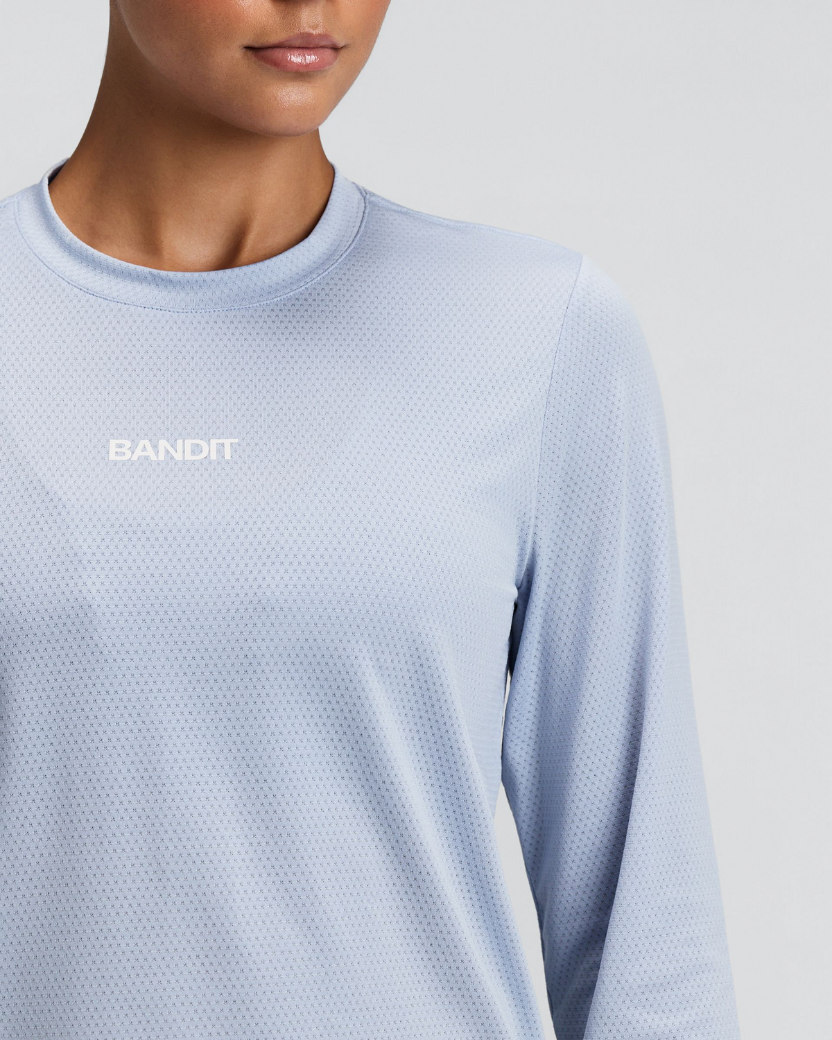Women's Micromesh™ Long Sleeve Tee - Pavilion Blue