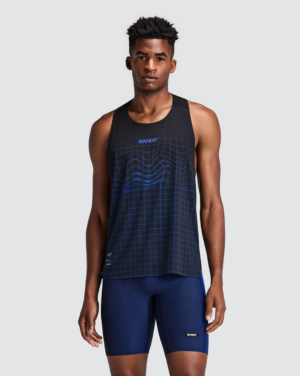 Men's Specter™ Race Singlet with Flopack™ - Bauhaus Blue