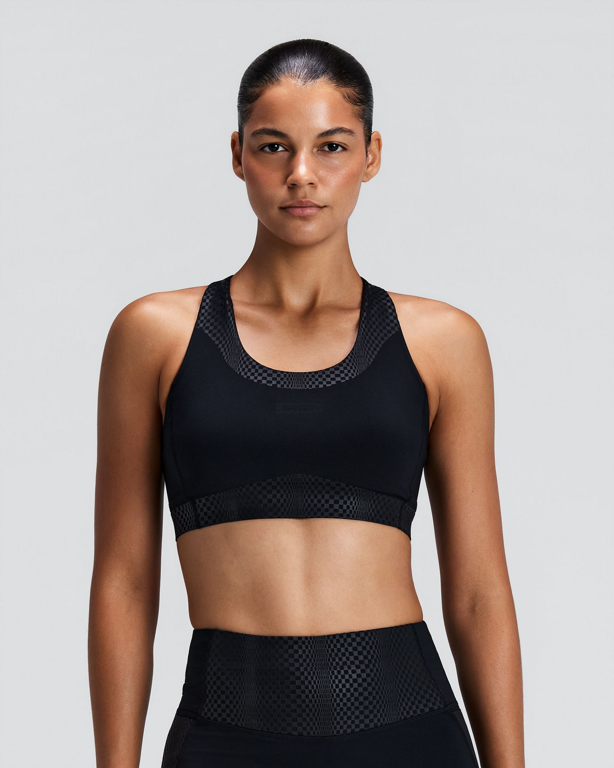 Women's Stamina-V™ Threshold Run Bra - Black