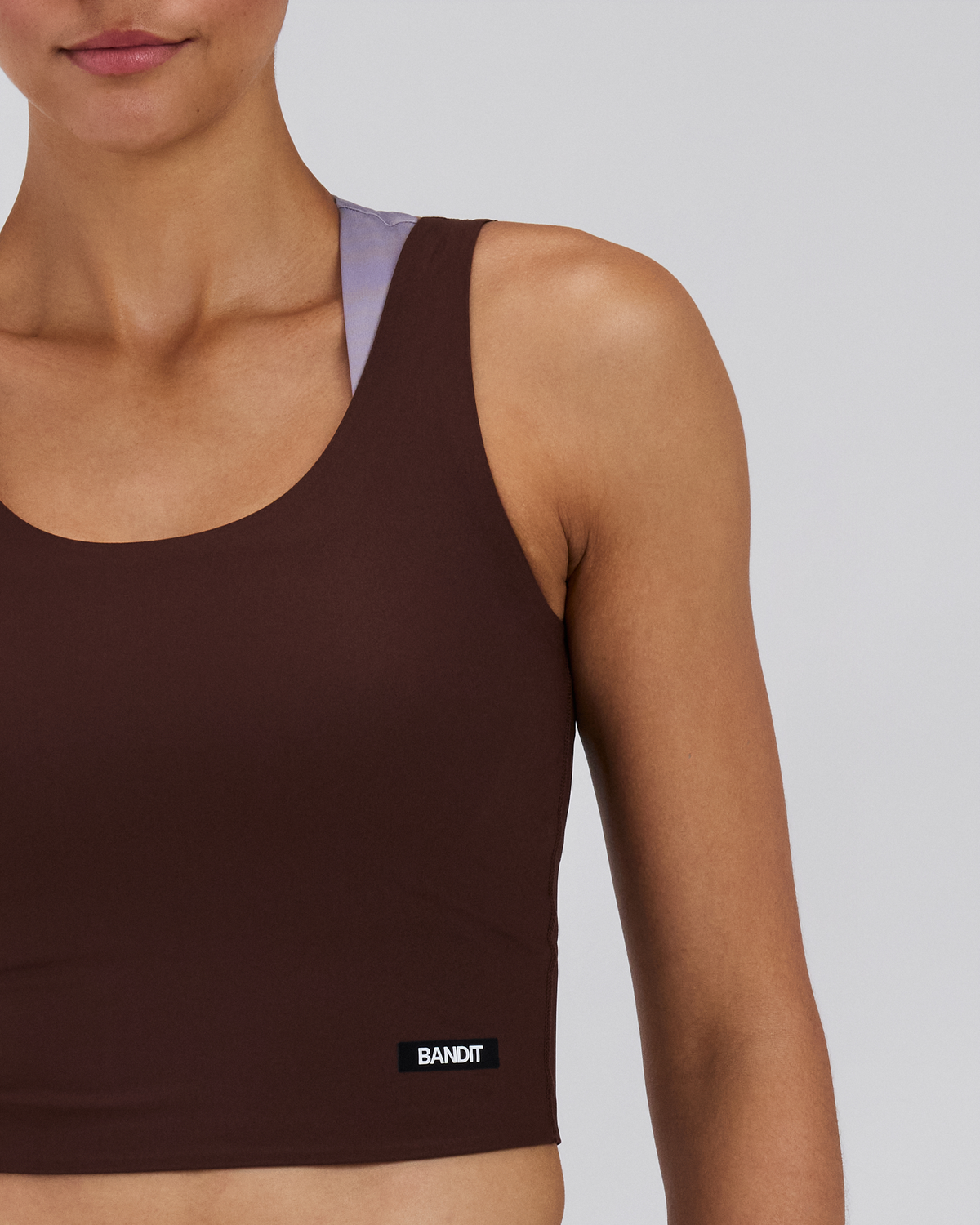 Women's Adapto™ Scoopneck Distance Tank - Cacao