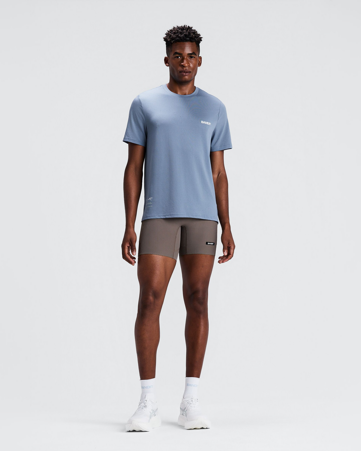 Men's Micromesh™ Run Tee - Steel Horizon