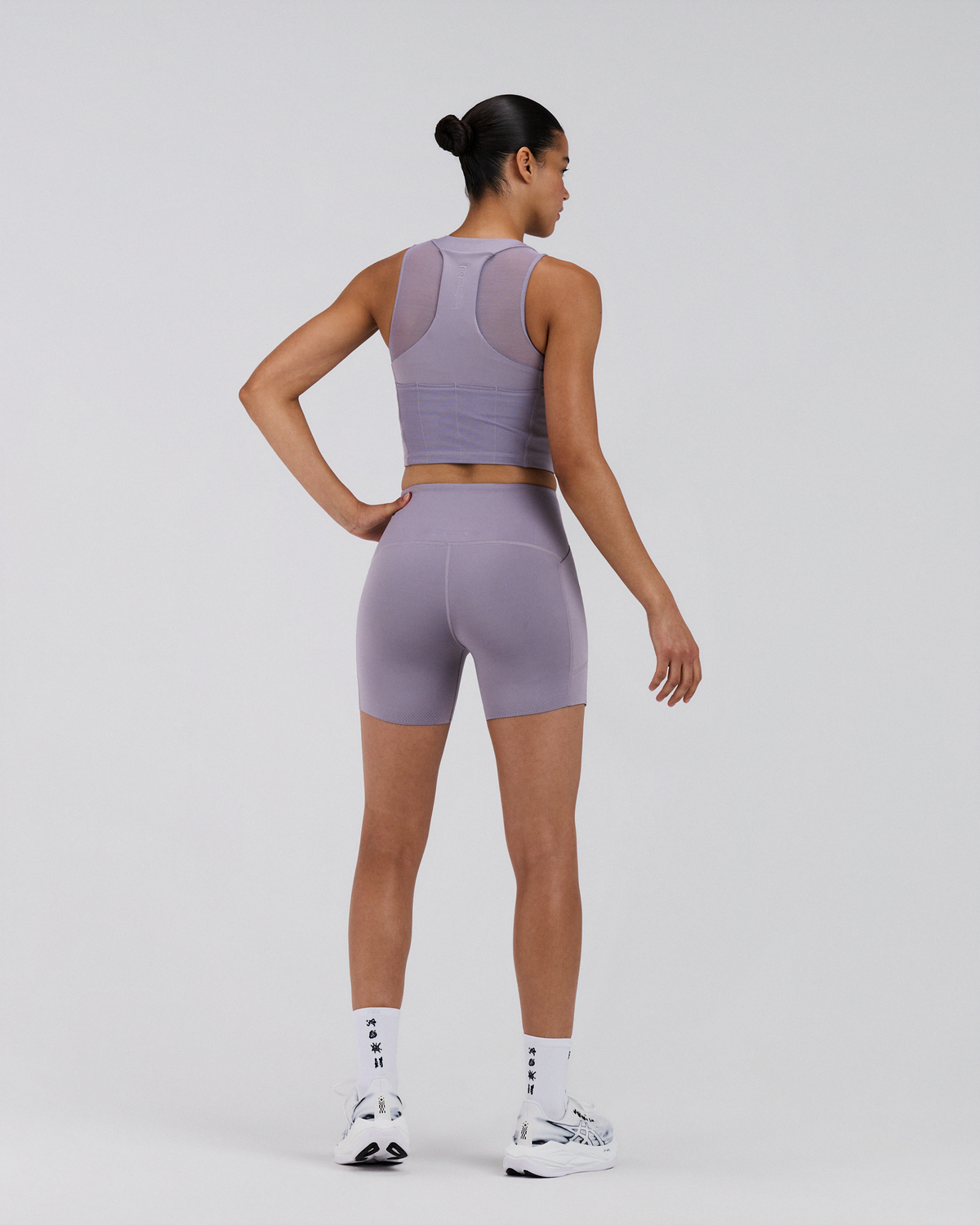 Women's Stamina-V™ Lyra Race Crop - Violet Fog