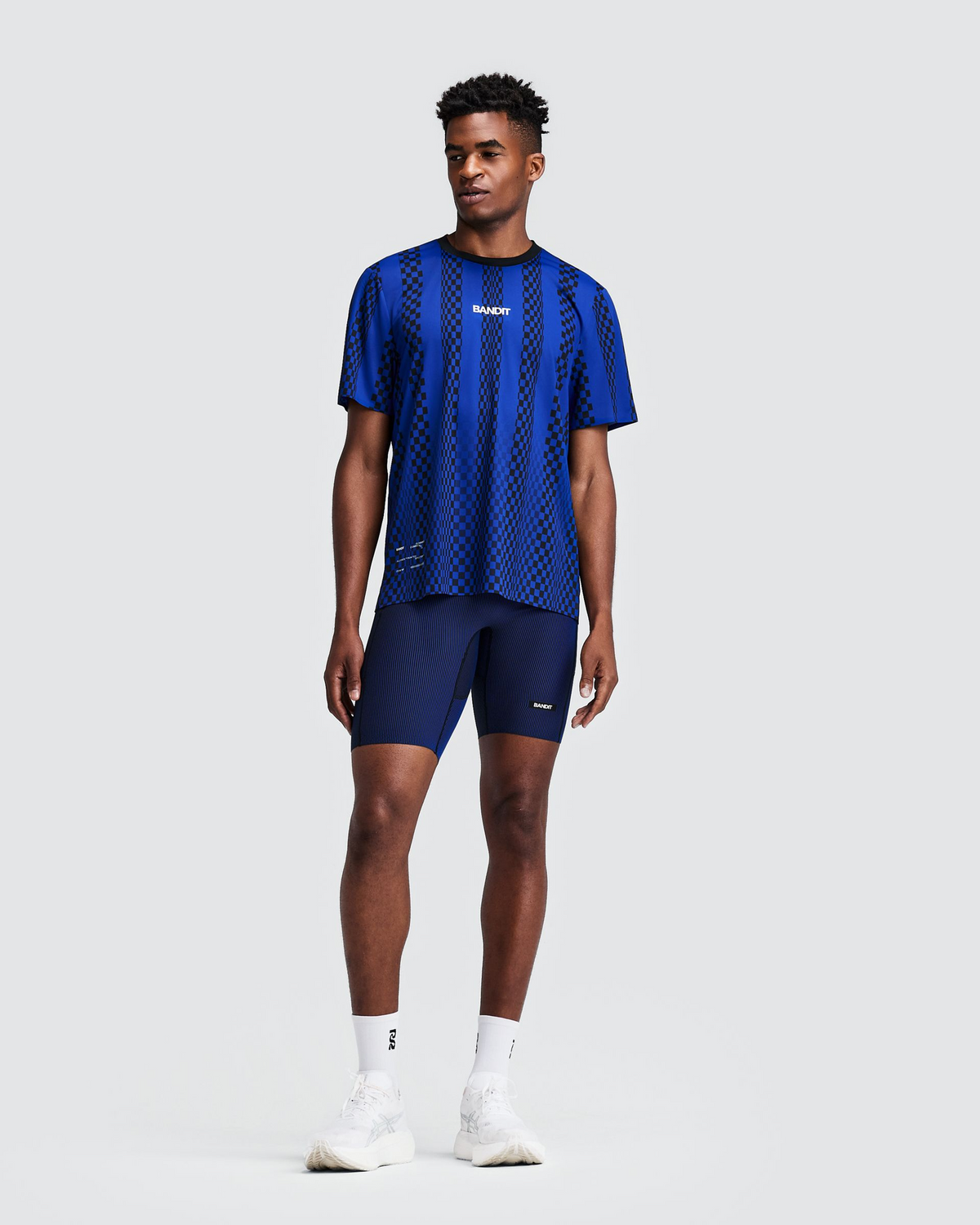 Men's Specter™ Performance Run Tee with Flopack™ - Bauhaus Blue