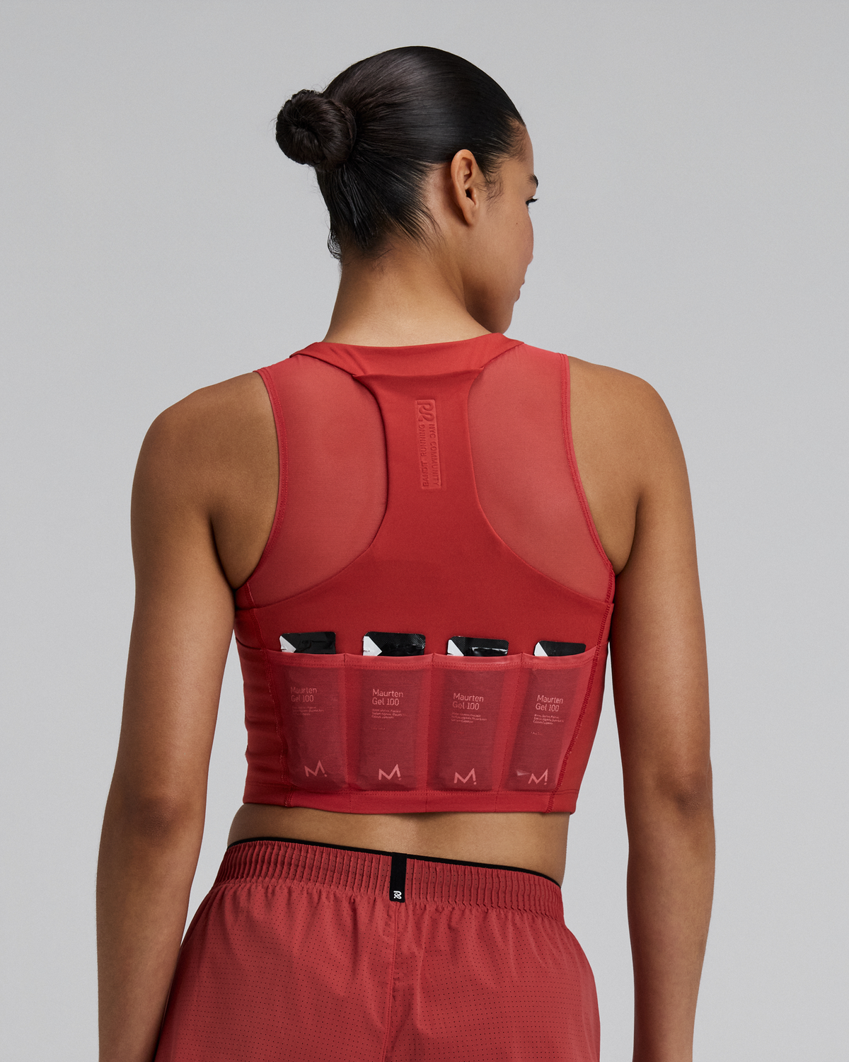Women's Stamina-V™ Lyra Race Crop - Rusted Apricot