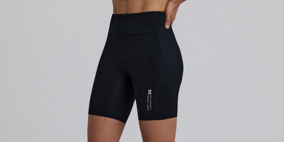 Women's Stamina-V™ High Waist 7" Compression Short - Black