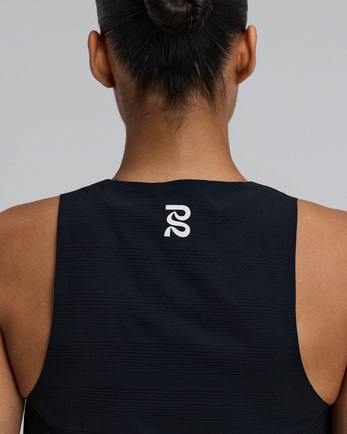 Women's CoolGrid™ Race Singlet - Black