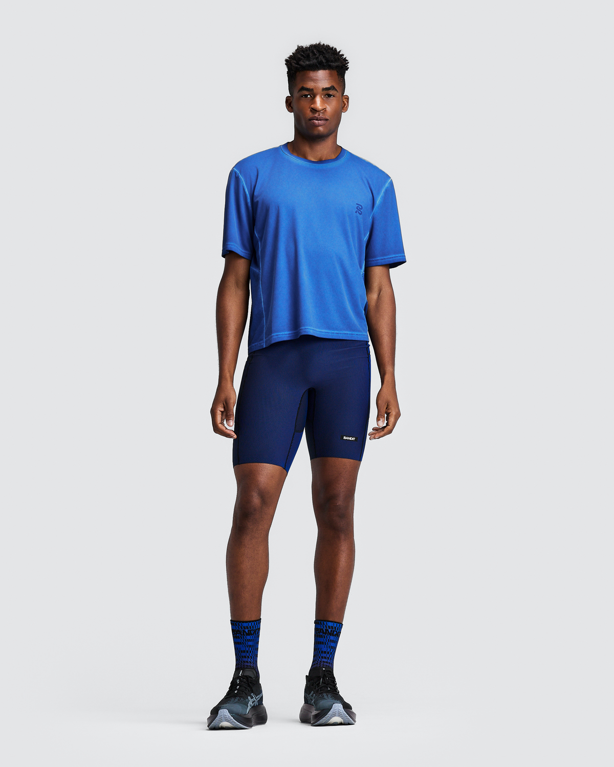 Men's FrioSoft™ Perforated Box Tee - Bauhaus Blue