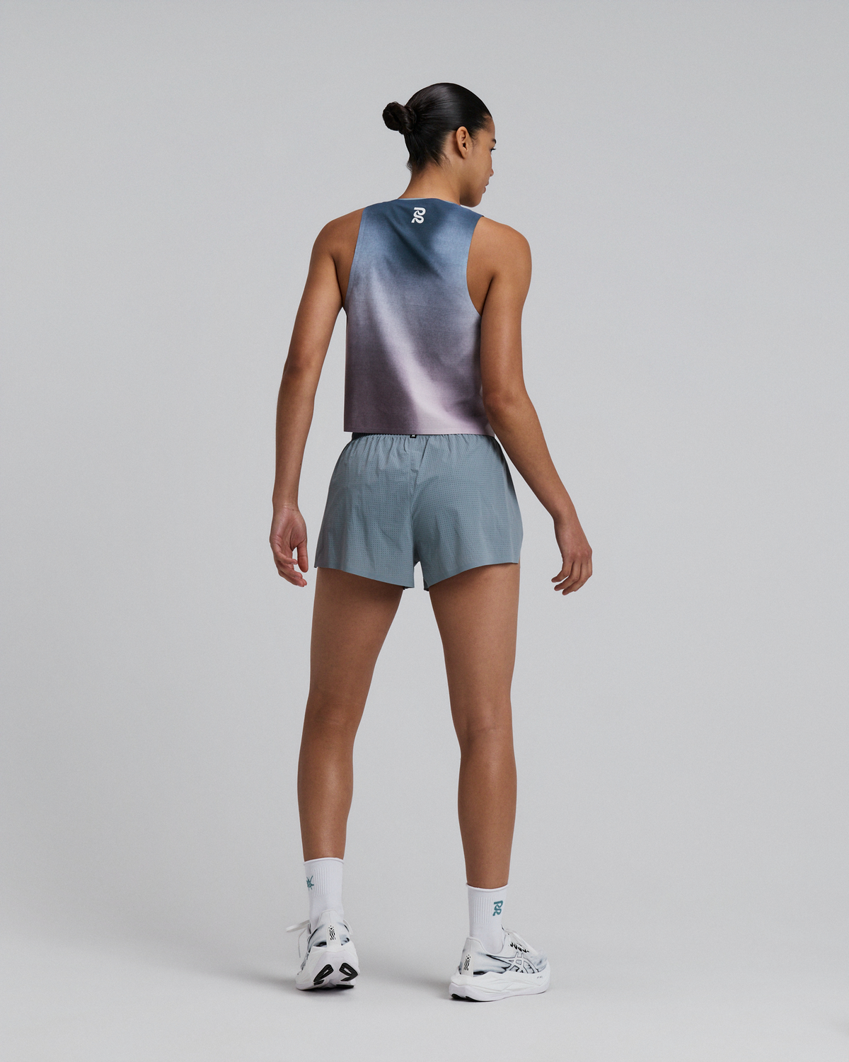 Women's CoolGrid™ Race Singlet - Flow State Aegean Multi