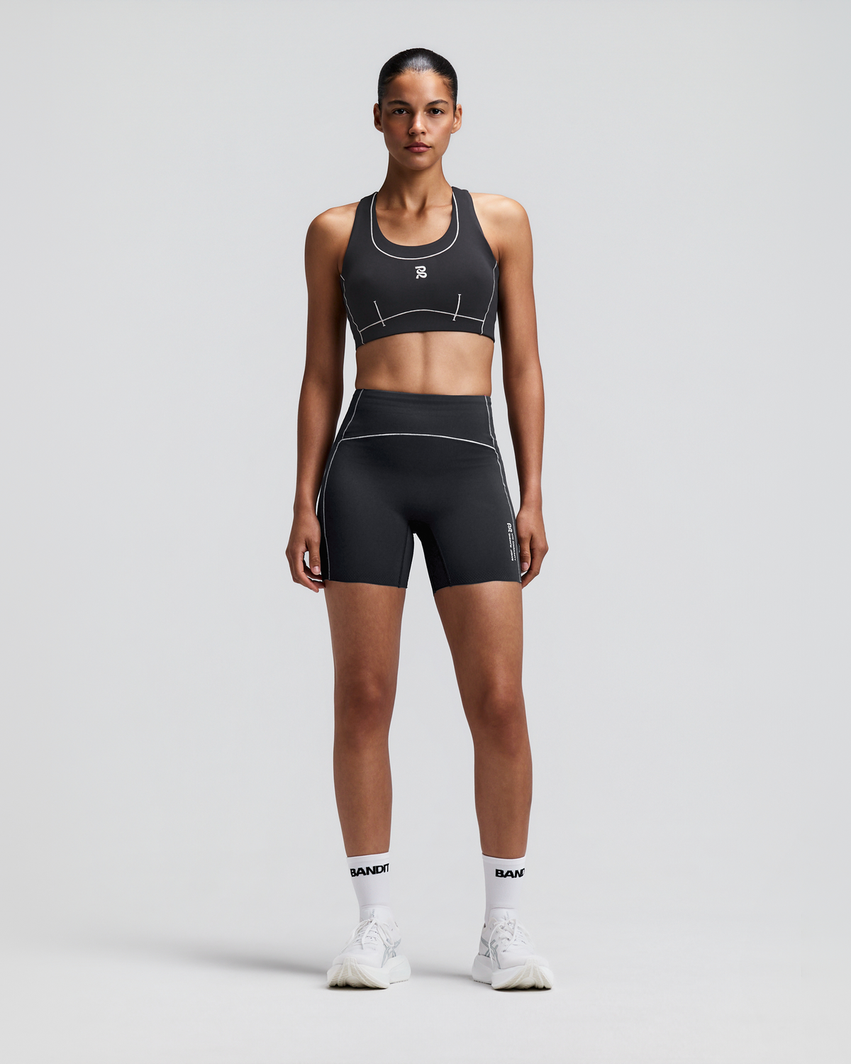 Women's Vanisher™ Pop Stitch™ Arco Run Bra - Anthracite