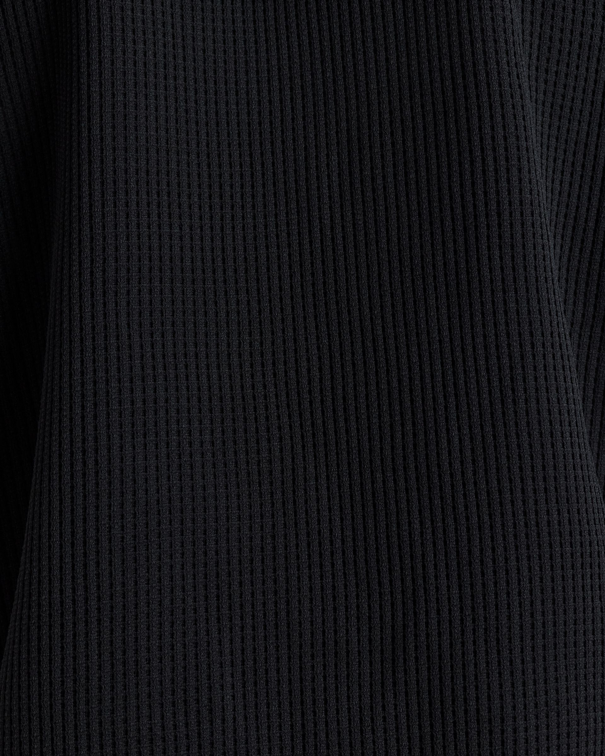 Men's Polartec® Waffle Long Sleeve - Black