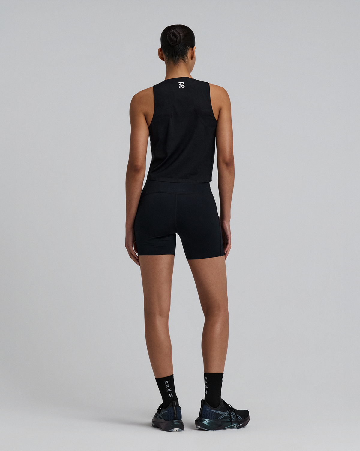 Women's GeoMesh™ Race Singlet - Black
