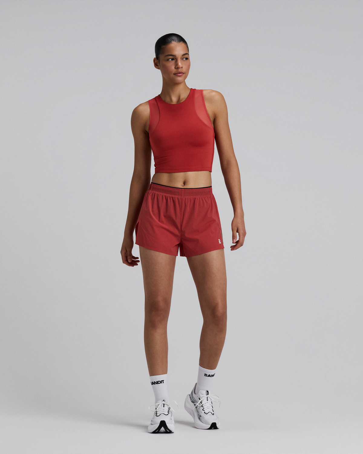 Women's Stamina-V™ Lyra Race Crop - Rusted Apricot