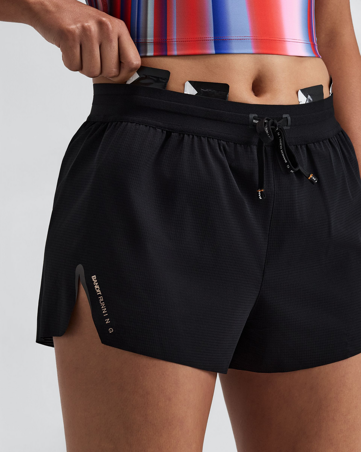 Women's RipSpeed™ 3" Split Shorts - Black