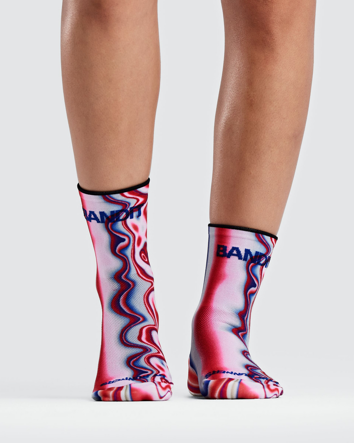 Lite Run™ Quarter Sock - Melted Stripe Gradient (2 Pack)
