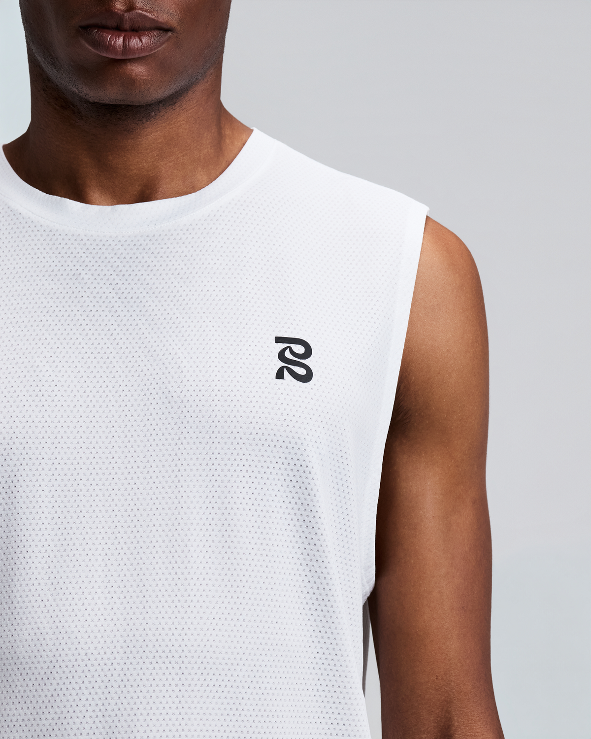 Men's Micromesh™ Run Tank - White