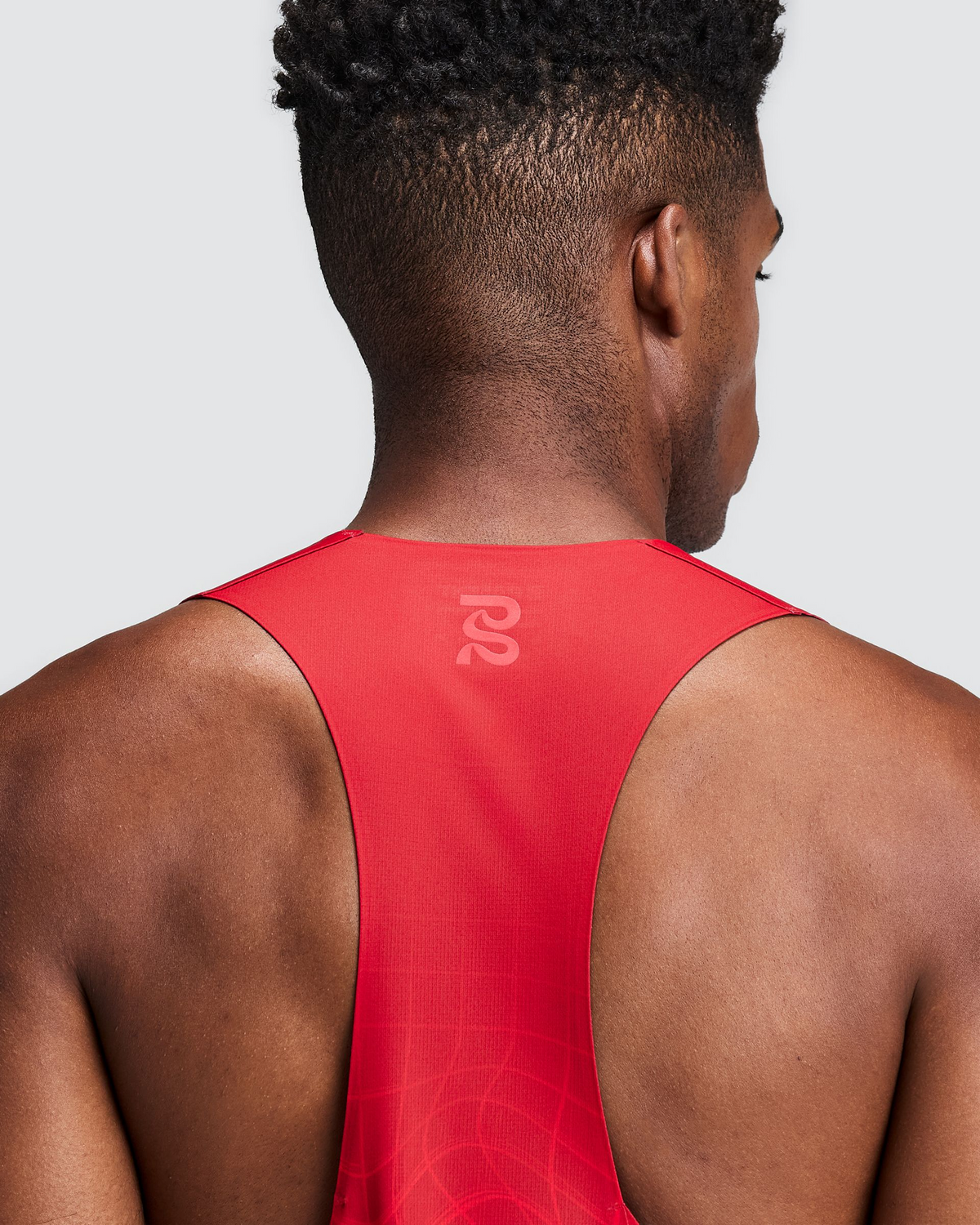 Men's Specter™ Race Singlet with Flopack™ - Oxide Red
