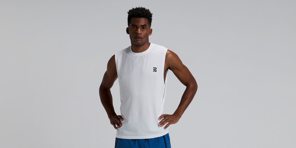 Men's Micromesh™ Run Tank - White
