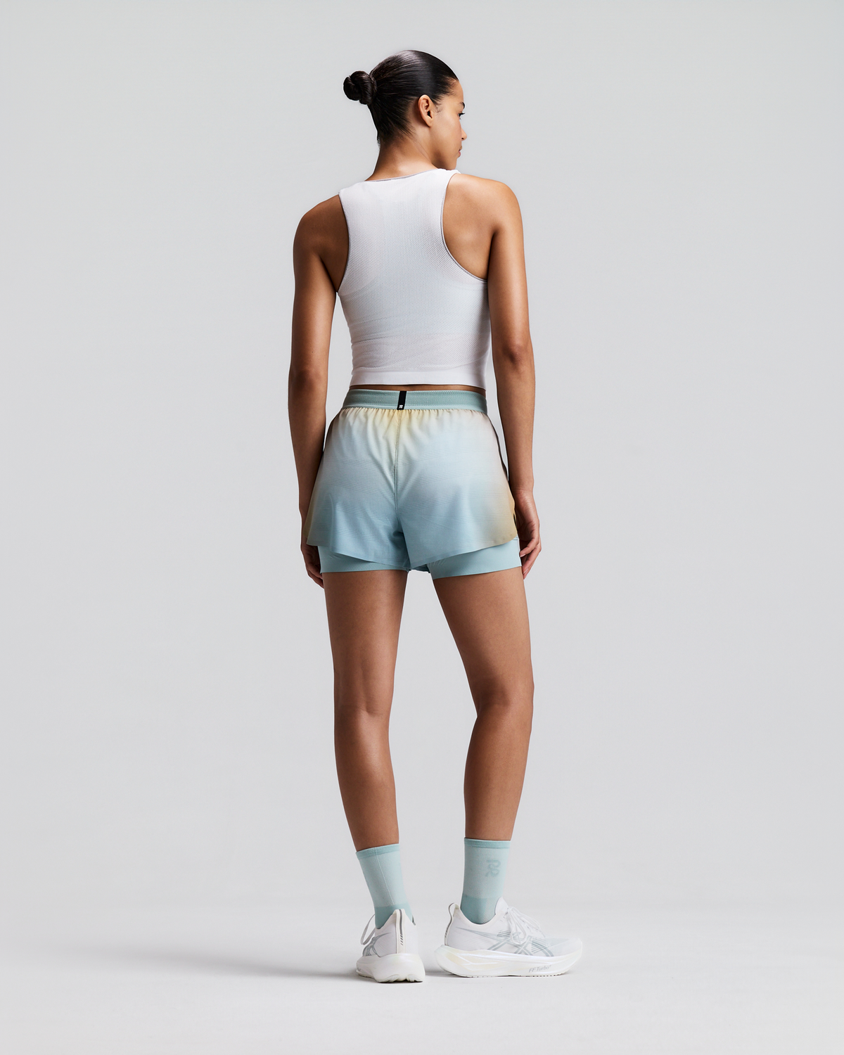Women's StretchKnit™ Pop Stitch™ Run Tank - White