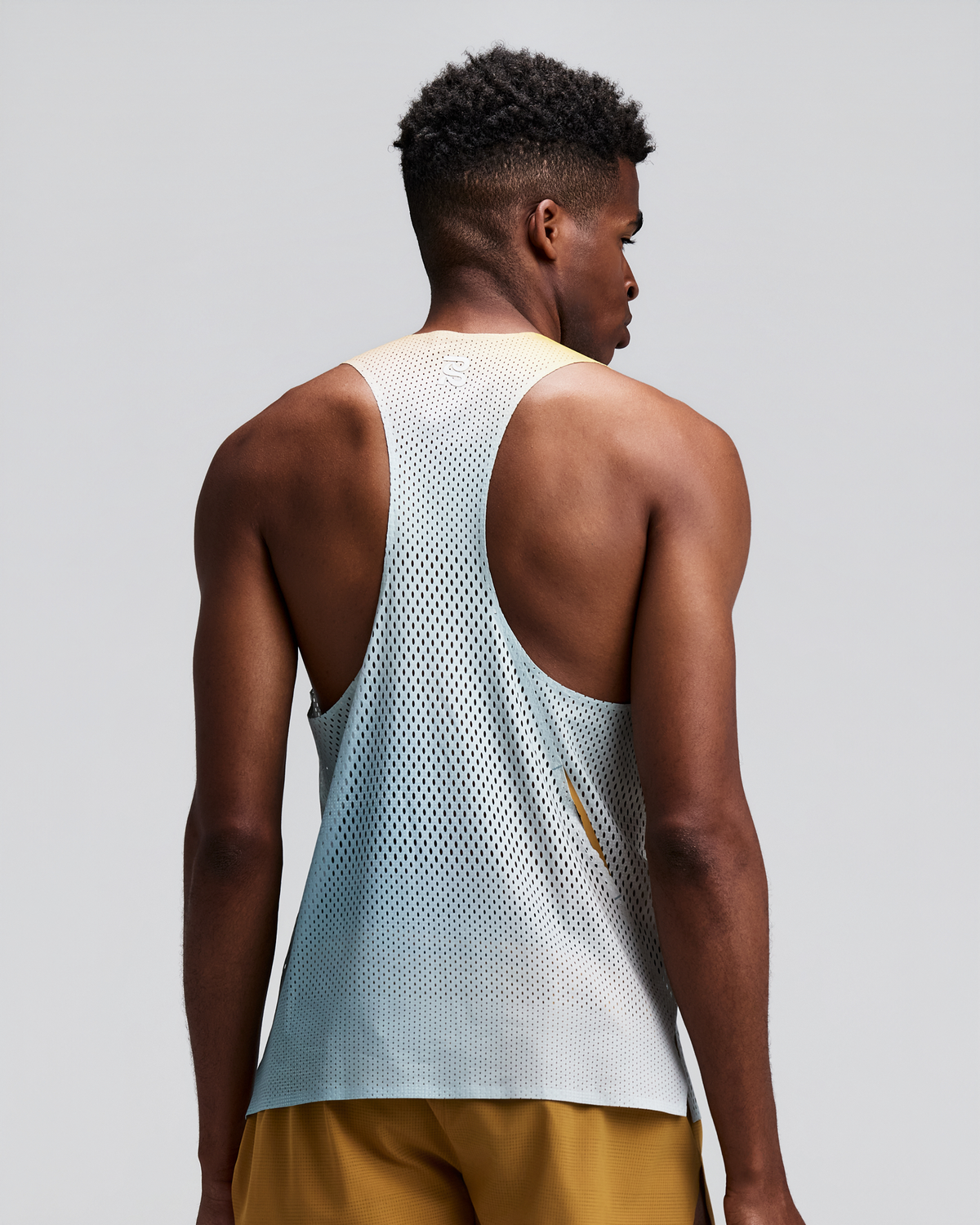 Men's Shredder™ Race Singlet with Flopack™ - Lagoon Multi