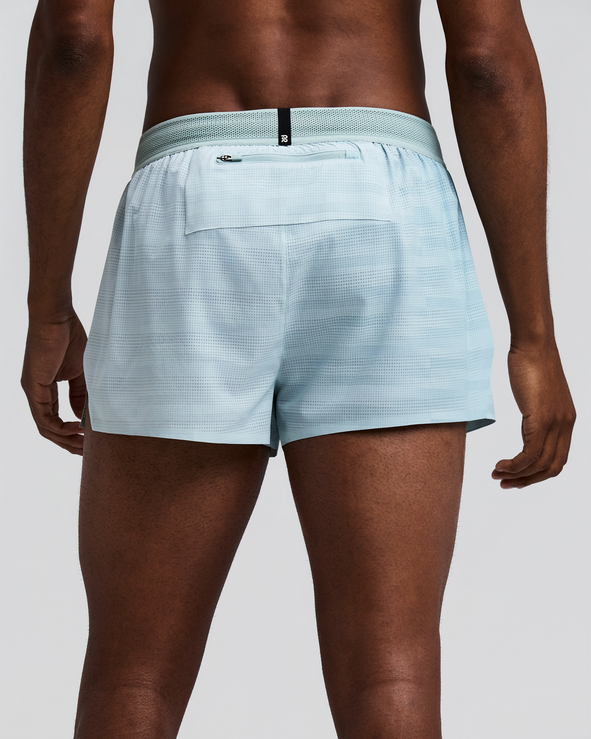 Men's CoolGrid™ 3" Split Short - Uneven Gradient - Lagoon / Mist