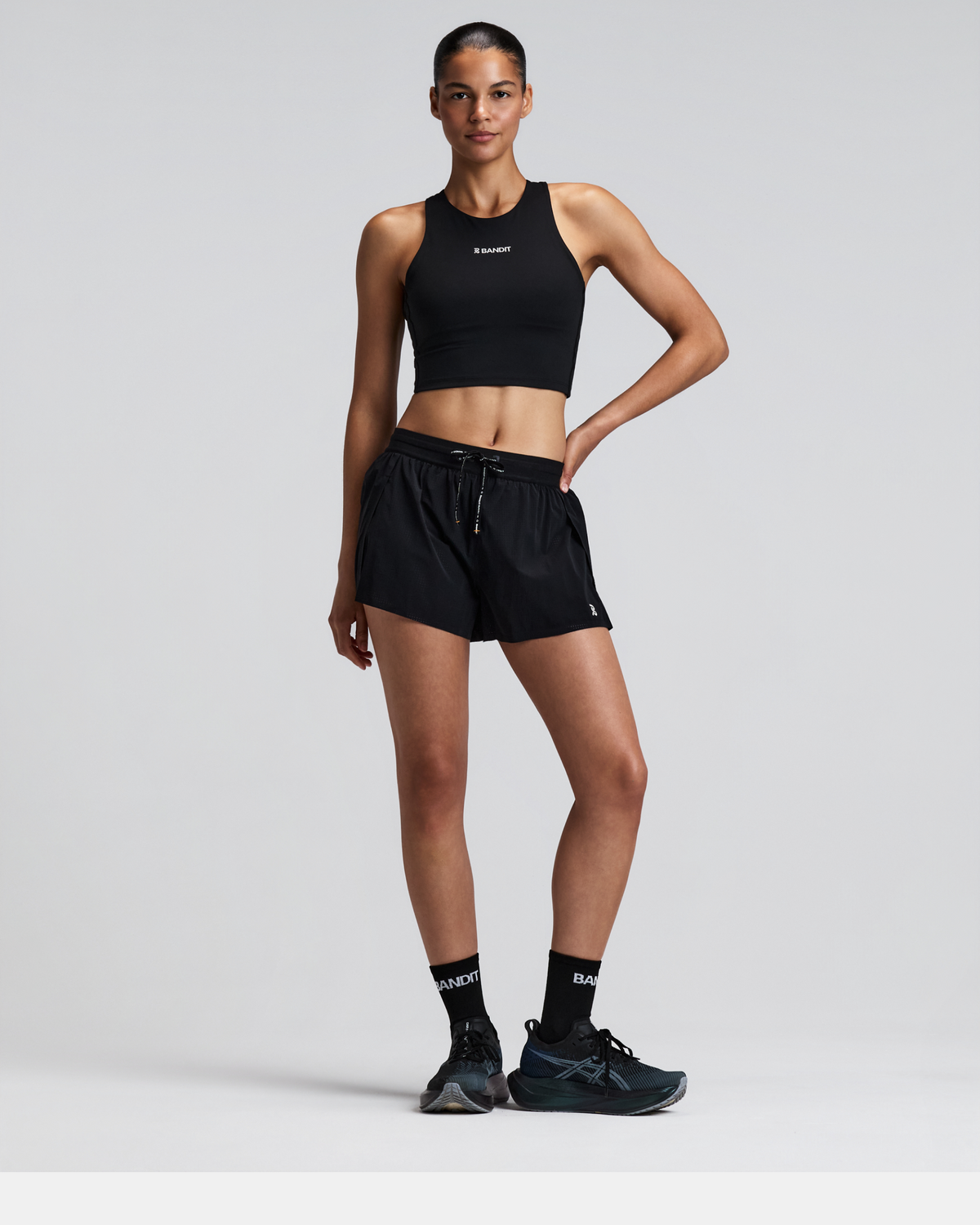 Women's Vento™ 3" Split Short - Black