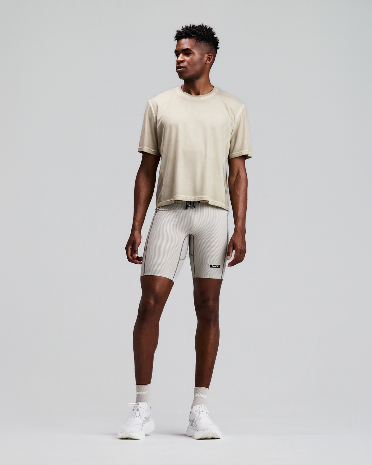 Men's FrioSoft™ Perforated Box Tee - Plaster