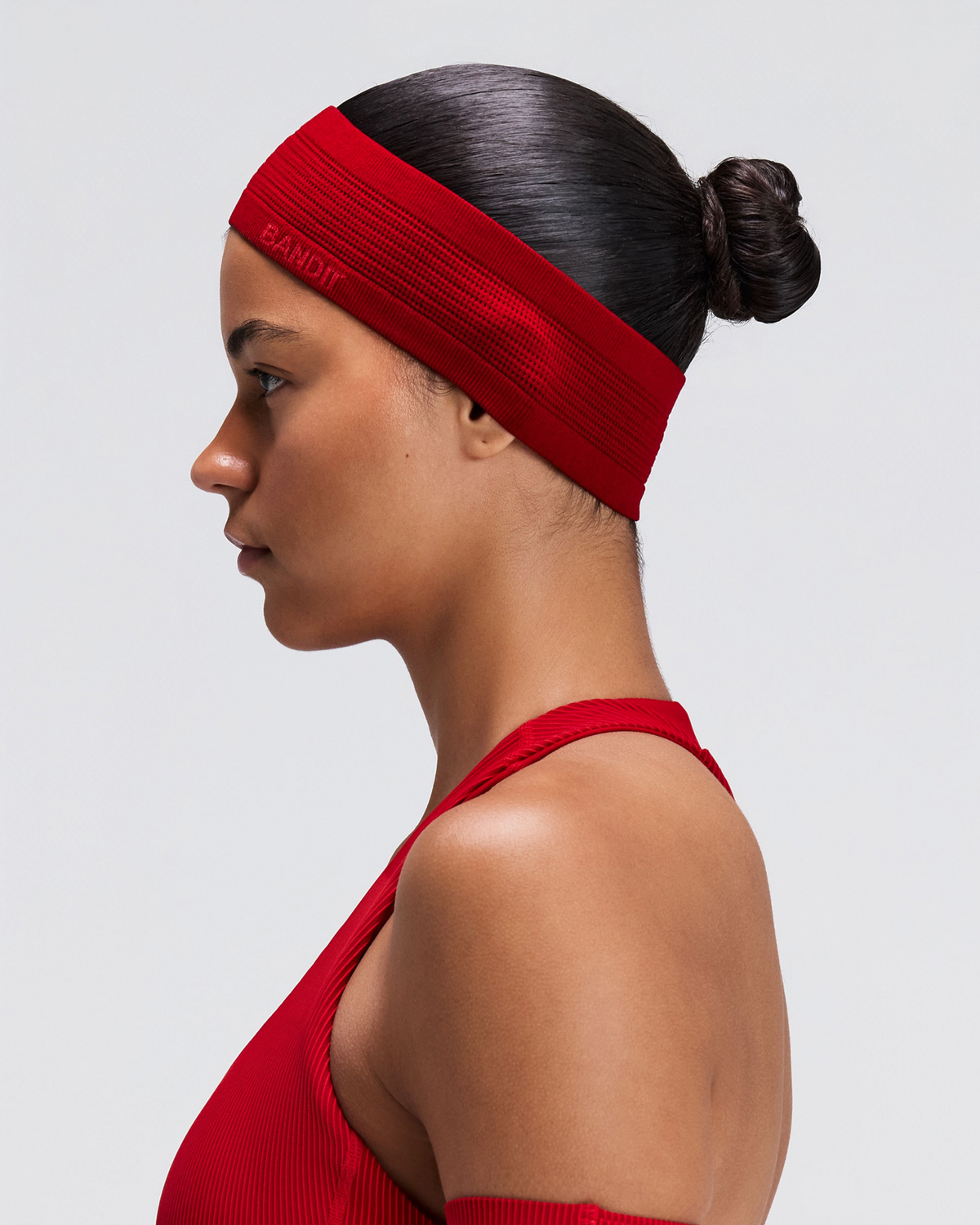 StretchKnit™ Headband - Oxide Red